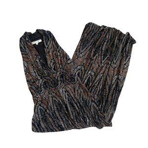 evan picone petite halter neck evening gown size 8P (S/M)